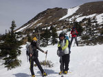 日光白根山、残雪期