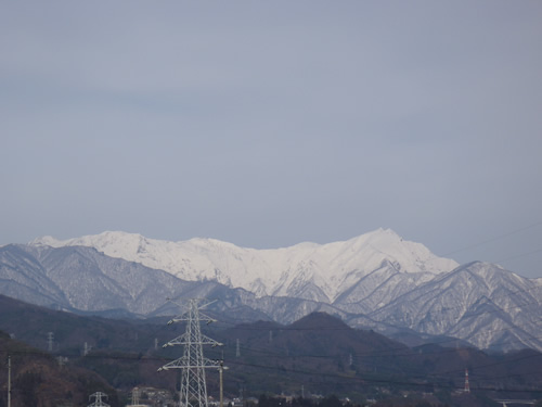 谷川岳の雪