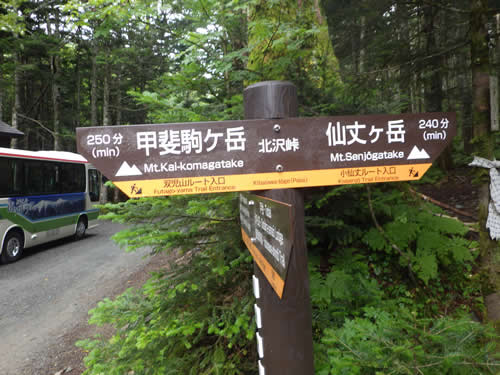 北沢峠