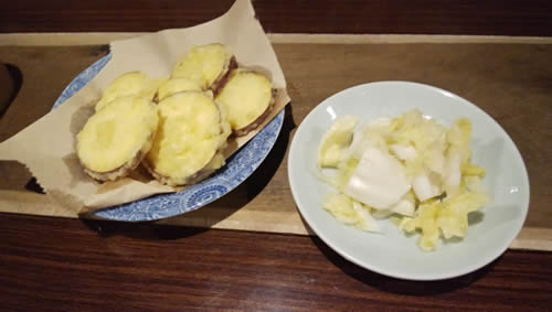 さつまいものてんぷら