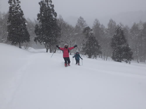 雪原へ