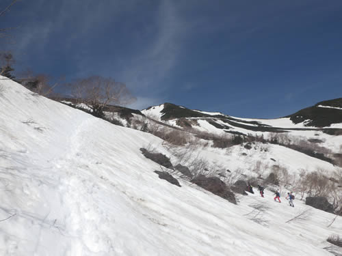 雪山！