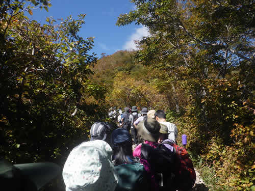 三連休の谷川岳。