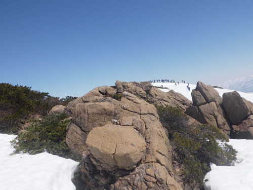 山頂風景