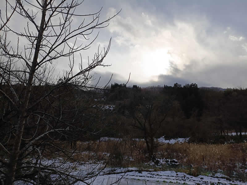 みなかみ町内の積雪