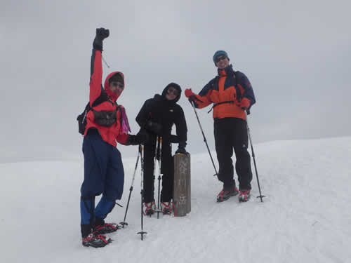 谷川岳雪山ガイド
