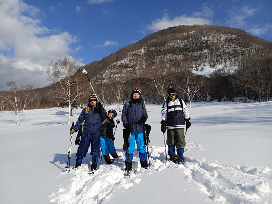 スノーシュー写真