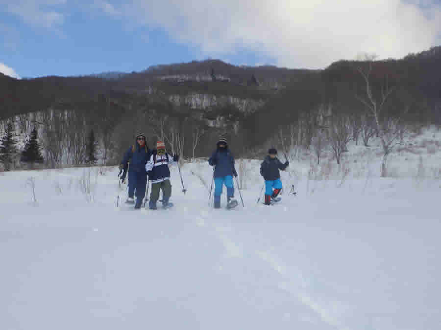 雪原歩き