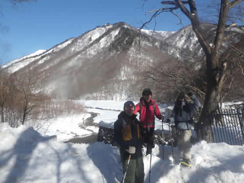 一ノ倉沢スノーシュー