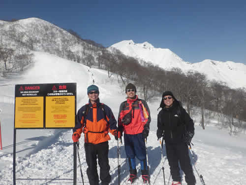 谷川岳ガイドスタート