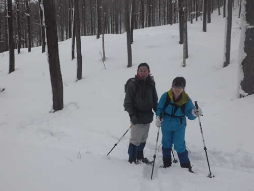 スノーシュー参加者