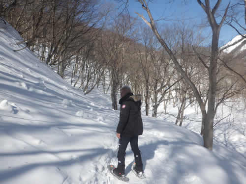 スノーシュー参加者