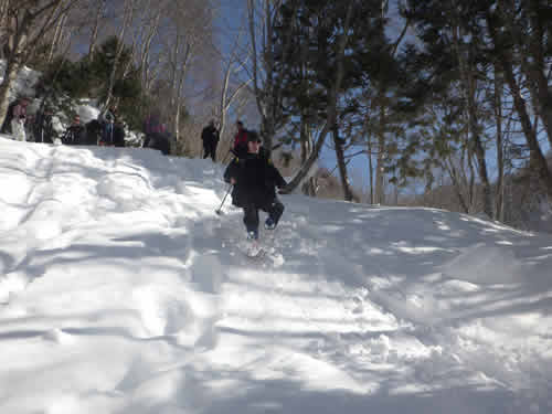 ダウンヒル開始