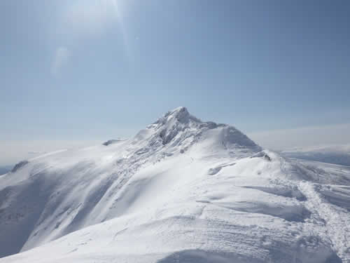 午後の剣ヶ峰山